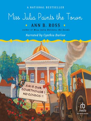 cover image of Miss Julia Paints the Town
